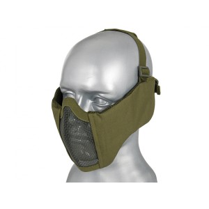 Half Face Mesh Mask 2.0 (Protection Ear Version) - Olive [PJ] 